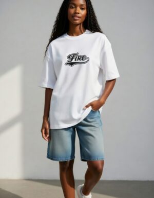 bcDYP FIRE Premium Oversized Unisex Tees