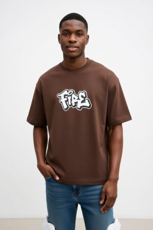 l8i2c FIRE Premium Oversized Tee